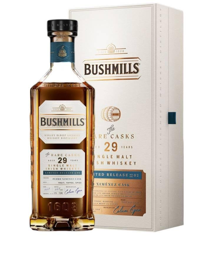 Bushmills 29 Year Old Pedro Ximenez Cask Single Malt Irish Whiskey