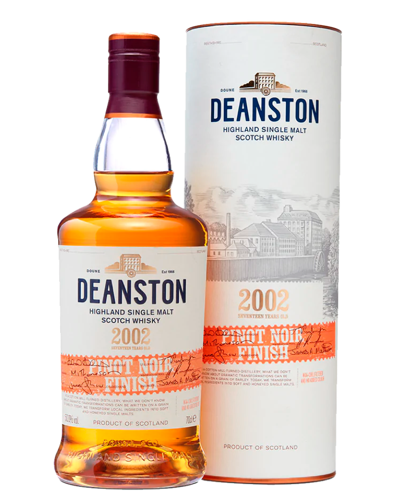 Deanston 17 Year Old 2002 Pinot Noir Finish Highland Single Malt Scotch Whisky