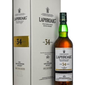 Laphroaig The Ian Hunter Story 'Book 4 Malt Master' 34 Year Old Single Malt Scotch Whisky