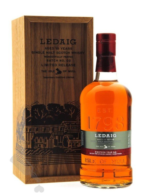 Ledaig Limited Release (Batch #2) 18 Year Old Scotch Whisky