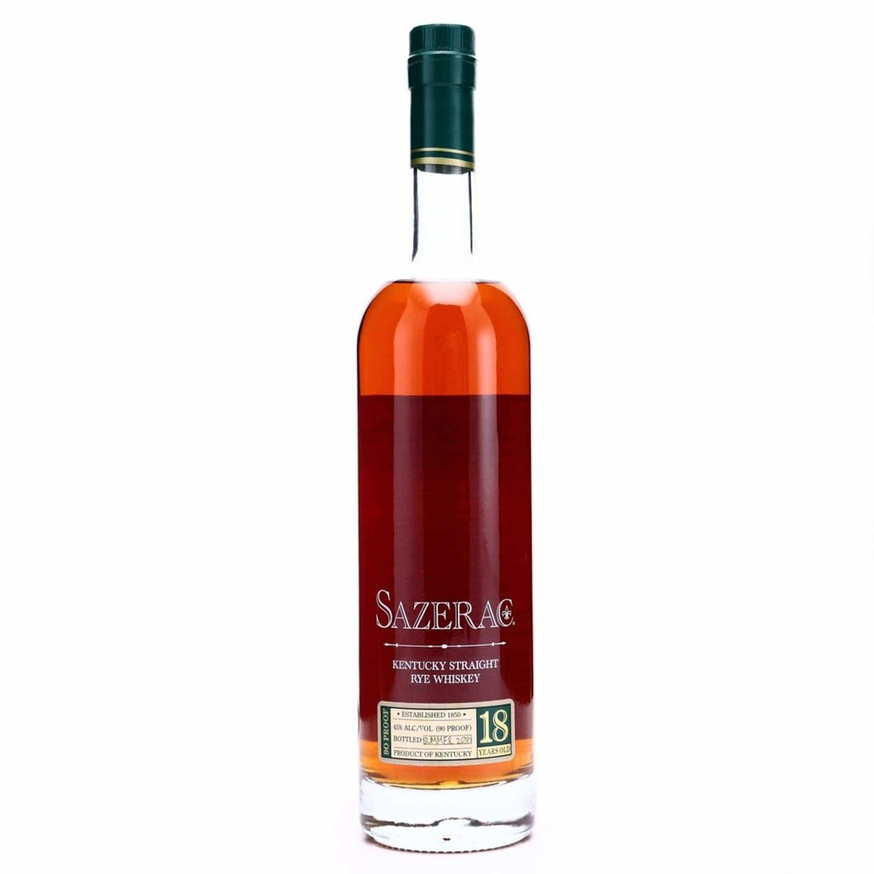 Sazerac 18 Year Old 2018 Antique Collection Kentucky Straight Rye Whiskey