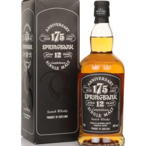 Springbank 12 Year Old 175th Anniversary Release Single Malt Scotch Whisky
