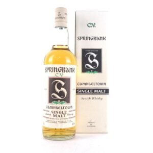 Springbank C.V. White Label Single Malt Scotch Whisky
