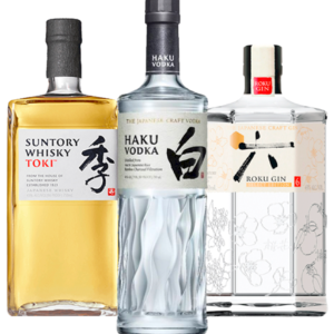 Suntory Toki & Haku Vodka & Roku Gin Bundle