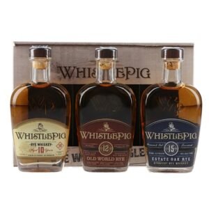 WhistlePig Barrel Aged Gift Set 3x375ml