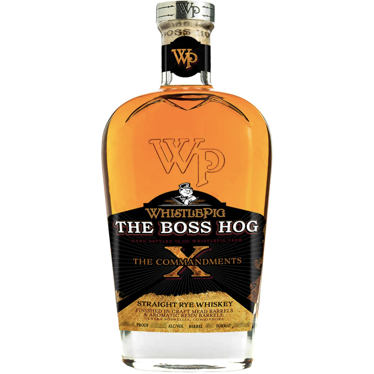WhistlePig Boss Hog X The 10 Commandments Straight Rye